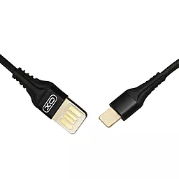 Кабель XO NB118 Weave USB-A - Type-C 10.5w 1м cable Black - фото Кабель XO NB118 Weave USB-A - Type-C 10.5w 1м cable Black