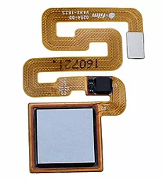Шлейф Xiaomi Redmi 4X со сканером отпечатка пальца, Original Silver