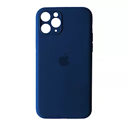 Чохол Silicone Case Full Camera for Apple IPhone 11 Pro Deep Navy