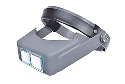 Лупа бинокулярная (налобная) Magnifier 81007-B 3.5х max с подсветкой - миниатюра 5