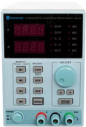 Лабораторный блок питания Sunshine P-3005A 30V 5A