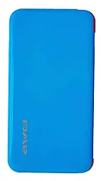 Повербанк Awei P10K 6000 mAh Blue - фото Повербанк Awei P10K 6000 mAh Blue