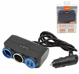 Автомобильное зарядное устройство EasyLife SK-803 120w 2xUSB-A ports car charger black
