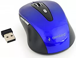 Компьютерная мышка Gembird MUSW-6B-01-B Blue - миниатюра 2