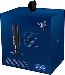 Микрофон Razer Seiren X for PS4 Black/Blue (RZ19-02290200-R3G1) - миниатюра 6