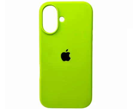 Чохол Silicone Case Full для Apple iPhone 16 Shiny Green - фото 1