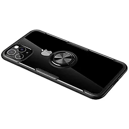 Чехол Deen CrystalRing Apple iPhone 12 Pro, iPhone 12 Clear/Black