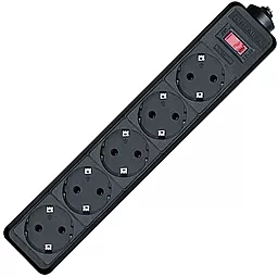 Мережевий фільтр (подовжувач) REAL-EL RS-PROTECT 3.0м. (EL122300011) чорний - фото Мережевий фільтр (подовжувач) REAL-EL RS-PROTECT 3.0м. (EL122300011) чорний