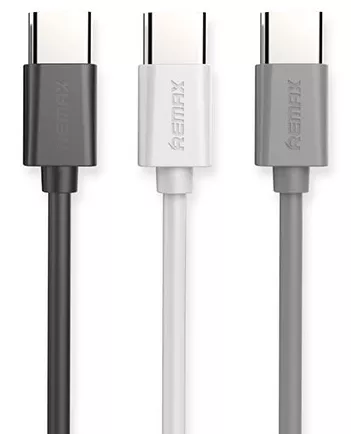 Кабель Remax Rayen USB-A - Type-C 12w 2.4a 1м cable Black (RC-075a) - фото 3