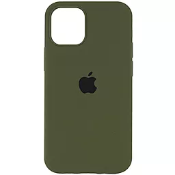 {"ru": "Чехол", "uk": "Чохол"} Silicone Case Full для Apple iPhone 14 Pro Dark Olive