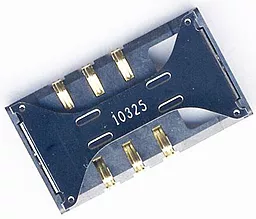 Коннектор SIM-карты Samsung S5830 / S5830i / I8350 / S5260 / S5660 / S5839i / S7500