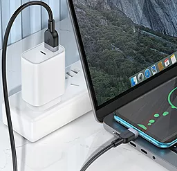 Кабель Hoco X109 USB-A - Type-C 15w 3a 1м cable Black - миниатюра 4 Кабель Hoco X109 USB-A - Type-C 15w 3a 1м cable Black - миниатюра 4