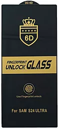 Захисне скло 1TOUCH 6D Anti-static для Samsung Galaxy S24 Ultra Black (тех пак) - фото Захисне скло 1TOUCH 6D Anti-static для Samsung Galaxy S24 Ultra Black (тех пак)