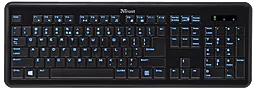 Клавиатура Trust eLight LED Illuminated Keyboard (17372/ 17364) Black - фото Клавиатура Trust eLight LED Illuminated Keyboard (17372/ 17364) Black