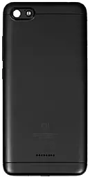 Задняя крышка корпуса Xiaomi Redmi 6A 2SIM со стеклом камеры Original Black - фото Задняя крышка корпуса Xiaomi Redmi 6A 2SIM со стеклом камеры Original Black
