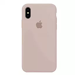 Чохол Silicone Case Full для Apple iPhone XR Chalk Pink - фото Чохол Silicone Case Full для Apple iPhone XR Chalk Pink