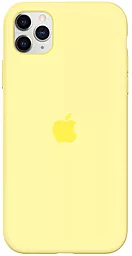 Чехол Silicone Case Full for Apple iPhone 11 Mellow Yellow