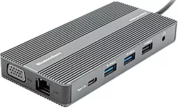 USB Type-C хаб Blueendless 7-in-1 black (CA913886) - фото USB Type-C хаб Blueendless 7-in-1 black (CA913886)