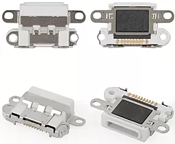 Роз'єм зарядки Apple iPhone 6S Plus 10 pin (Lightning) White - фото Роз'єм зарядки Apple iPhone 6S Plus 10 pin (Lightning) White