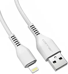 USB Кабель Jellico KDS-32 15W 3.1A 2M Lightning Cable White - мініатюра 2
