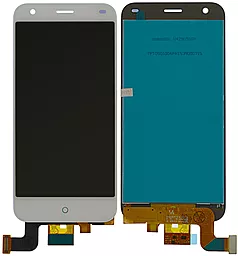 Дисплей ZTE Blade S6 с тачскрином, White - фото Дисплей ZTE Blade S6 с тачскрином, White
