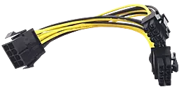 Кабель (шлейф) EasyLife 8pin - 2x8pin чёрный (YT-PAP-8+8P-->8P) - фото Кабель (шлейф) EasyLife 8pin - 2x8pin чёрный (YT-PAP-8+8P-->8P)