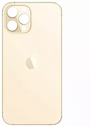 Задня кришка корпусу Apple iPhone 12 Pro Max (big hole) Gold