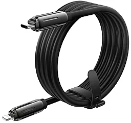 Кабель Hoco U136 Prize USB Type-C - Lightning 27w 3a 1.2м PD сable Black - мініатюра 4 Кабель Hoco U136 Prize USB Type-C - Lightning 27w 3a 1.2м PD сable Black - мініатюра 4