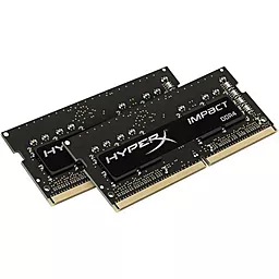 Оперативная память для ноутбука HyperX SoDIMM DDR4 16GB (2x8GB) 2400MHz Impact (HX424S14IB2K2/16) - миниатюра 2