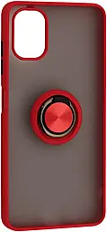 {"ru": "Чехол", "uk": "Чохол"} 1TOUCH Gingle Ring Case для Samsung Galaxy A06 (A065) Red