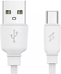 Кабель Jellico A18 USB-A - Type-C 15w 3.1a 1м cable White - фото Кабель Jellico A18 USB-A - Type-C 15w 3.1a 1м cable White
