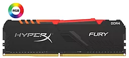 Оперативная память Kingston DDR4 32GB 3200MHz HyperX Fury RGB (HX432C16FB3A/32)