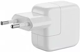Сетевое зарядное устройство Apple iPhone/iPad 10W Charger HQ Copy white - миниатюра 2