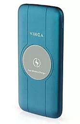 Повербанк Vinga BTPB3510WLROBL 10000 mAh 18W Blue - фото Повербанк Vinga BTPB3510WLROBL 10000 mAh 18W Blue