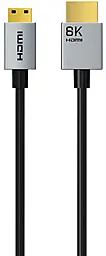 Видеокабель mini HDMI - HDMI v2.1 8k 60hz 0.5m black (CH15E) Cabletime - фото Видеокабель mini HDMI - HDMI v2.1 8k 60hz 0.5m black (CH15E) Cabletime