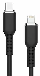 Кабель WalkerC795 USB Type-C - Lightning 35w 3.3a 1м PD сable Black