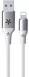 Кабель Remax EL USB-A - Lightning 12w 2.4a 1м cable White (RC-133i) - фото Кабель Remax EL USB-A - Lightning 12w 2.4a 1м cable White (RC-133i)
