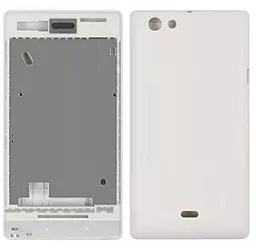 Корпус Sony ST23i Xperia Miro White