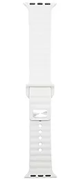 Ремінець ArmorStandart Ribbed для Apple Watch 38mm/40mm/41mm White (ARM51978)