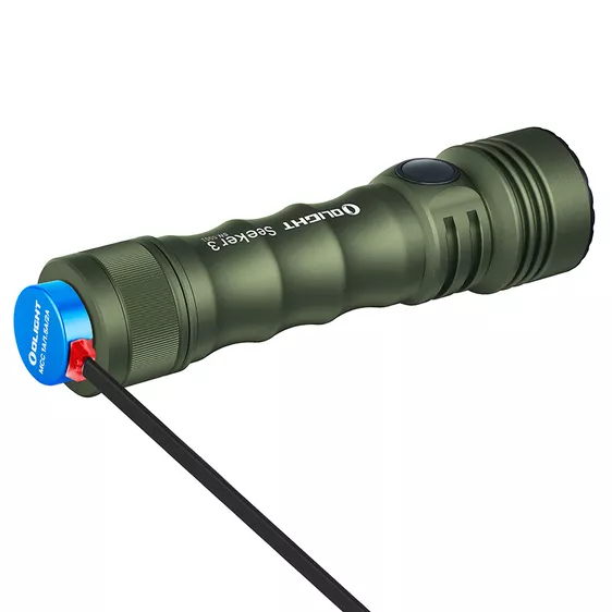 Фонарик аккумуляторный Olight Seeker 3 (1x21700) OD Green - фото 3