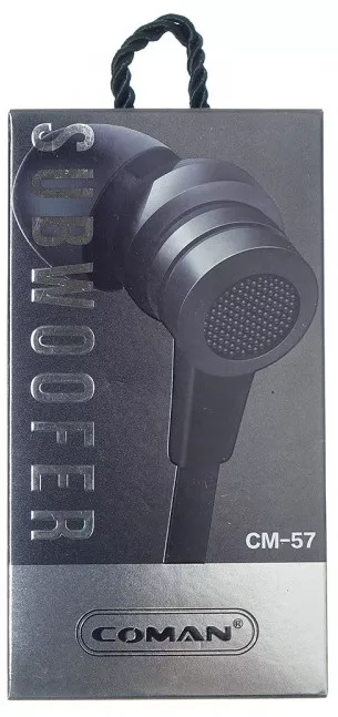 Навушники Coman CM-57 Black - фото 2