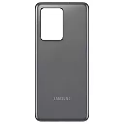 Задняя крышка корпуса Samsung Galaxy S20 Ultra G988B Cosmic Grey