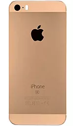 Задняя крышка корпуса Apple iPhone SE Gold