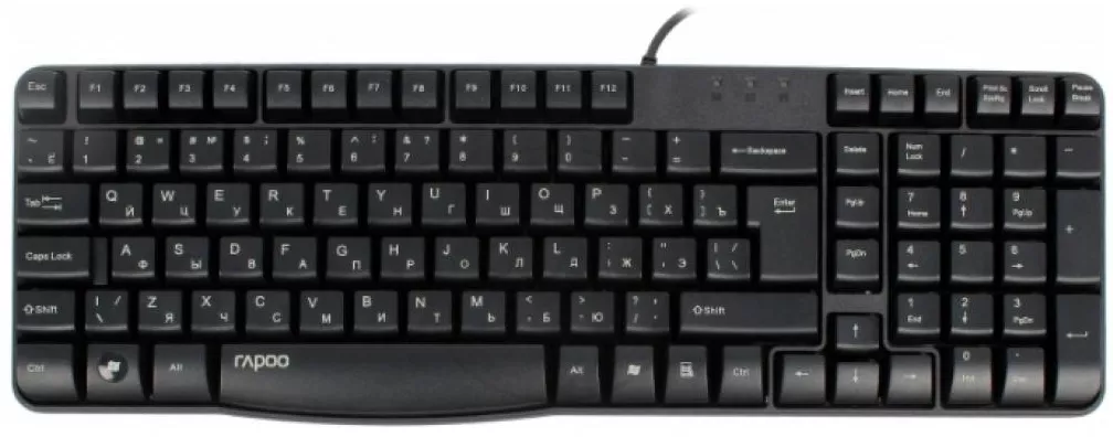 Клавиатура Rapoo N2400 Black - фото 1