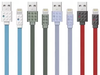 Кабель Remax Proda Lego USB-A - Lightning 10.5w 1.2м cable Red (PC-01i) - фото 4