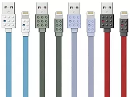 Кабель Remax Proda Lego USB-A - Lightning 10.5w 1.2м cable Red (PC-01i) - миниатюра 4 Кабель Remax Proda Lego USB-A - Lightning 10.5w 1.2м cable Red (PC-01i) - миниатюра 4