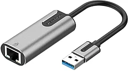 Сетевая карта Vention USB3.0 - RJ45 1000Mbps 0.15м серый (CEWHB)