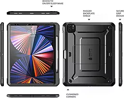 Чехол для планшета Supcase Unicorn Beetle Pro для Apple iPad 11" (2022, 2021, 2020) Black (843439113473) - миниатюра 3