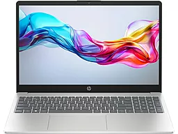 Ноутбук HP 15-fd1058ua 15.6" FHD IPS AG, Intel U5-125H, 16GB, F512GB, UMA, DOS, сріблястий - фото Ноутбук HP 15-fd1058ua 15.6" FHD IPS AG, Intel U5-125H, 16GB, F512GB, UMA, DOS, сріблястий