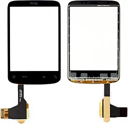 Сенсор (тачскрин) HTC Wildfire A3333 G8 (без микросхемы) с тачскрином, Black - фото Сенсор (тачскрин) HTC Wildfire A3333 G8 (без микросхемы) с тачскрином, Black